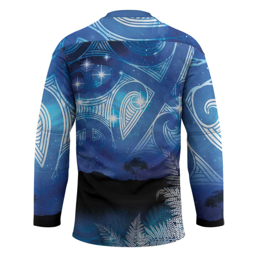 NZ Maori Matariki Scenery Hockey Jersey Galaxy Sky