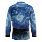 NZ Maori Matariki Scenery Hockey Jersey Galaxy Sky