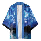 NZ Maori Matariki Scenery Kimono Galaxy Sky
