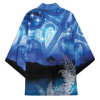 NZ Maori Matariki Scenery Kimono Galaxy Sky