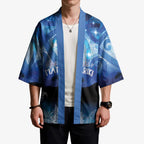 NZ Maori Matariki Scenery Kimono Galaxy Sky