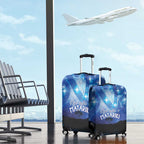 NZ Maori Matariki Scenery Luggage Cover Galaxy Sky