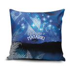 NZ Maori Matariki Scenery Pillow Cover Galaxy Sky