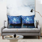 NZ Maori Matariki Scenery Pillow Cover Galaxy Sky
