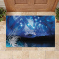 NZ Maori Matariki Scenery Rubber Doormat Galaxy Sky