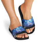 NZ Maori Matariki Scenery Slide Sandals Galaxy Sky