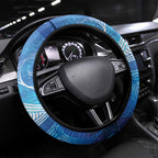 NZ Maori Matariki Scenery Steering Wheel Cover Galaxy Sky
