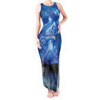 NZ Maori Matariki Scenery Tank Maxi Dress Galaxy Sky