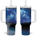 NZ Maori Matariki Scenery Tumbler With Handle Galaxy Sky