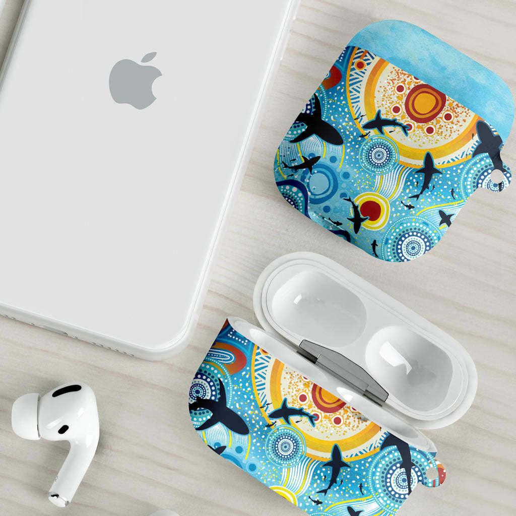 World Ocean Day Aboriginal Arts Indigenous AirPods Case Dancing Under Moonlight