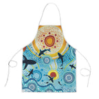 World Ocean Day Aboriginal Arts Indigenous Apron Dancing Under Moonlight