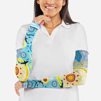 World Ocean Day Aboriginal Arts Indigenous Arm Sleeves Dancing Under Moonlight