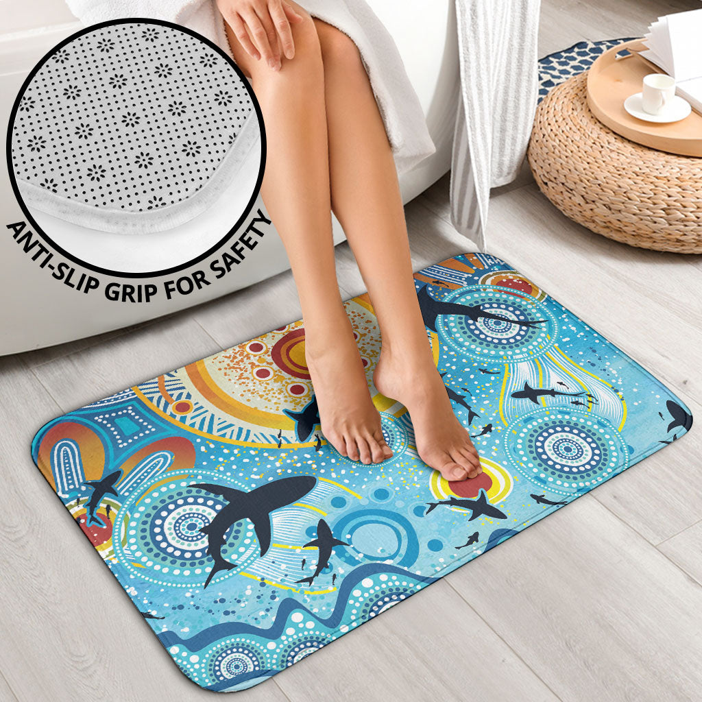 World Ocean Day Aboriginal Arts Indigenous Bathroom Set Dancing Under Moonlight