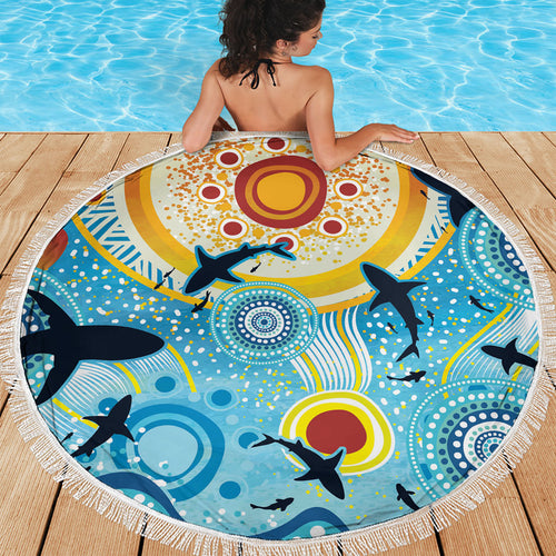World Ocean Day Aboriginal Arts Indigenous Beach Blanket Dancing Under Moonlight