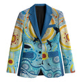 World Ocean Day Aboriginal Arts Indigenous Blazer Dancing Under Moonlight