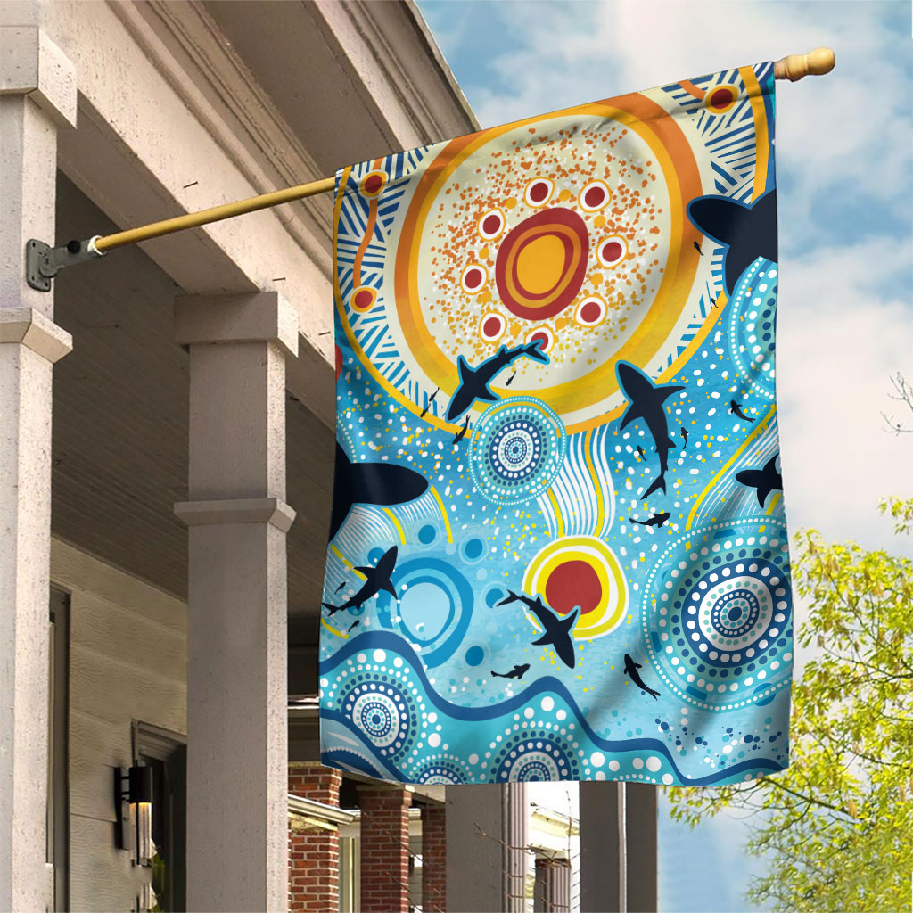 World Ocean Day Aboriginal Arts Indigenous Garden Flag Dancing Under Moonlight