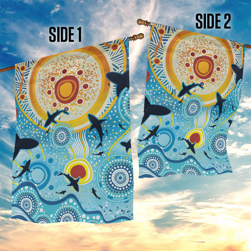 World Ocean Day Aboriginal Arts Indigenous Garden Flag Dancing Under Moonlight