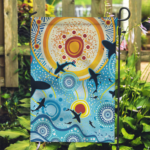 World Ocean Day Aboriginal Arts Indigenous Garden Flag Dancing Under Moonlight
