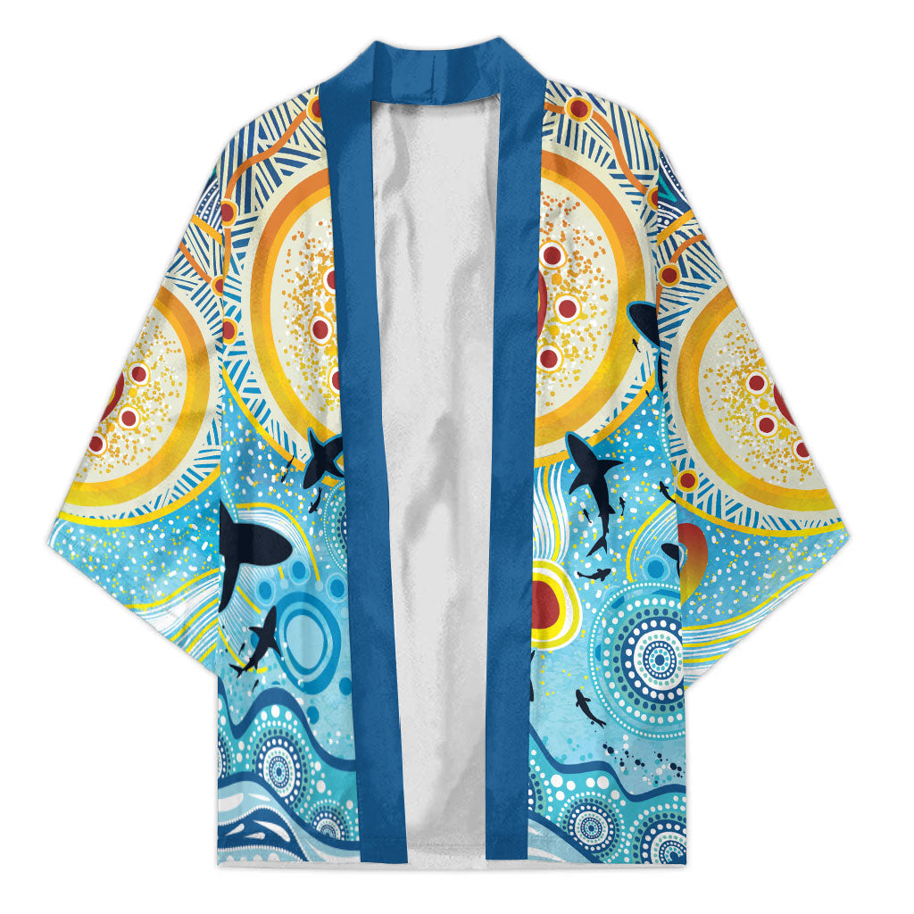World Ocean Day Aboriginal Arts Indigenous Kimono Dancing Under Moonlight