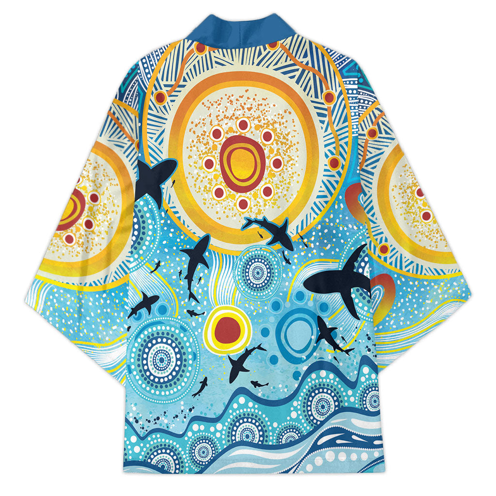World Ocean Day Aboriginal Arts Indigenous Kimono Dancing Under Moonlight