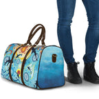 World Ocean Day Aboriginal Arts Indigenous Travel Bag Dancing Under Moonlight