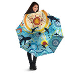 World Ocean Day Aboriginal Arts Indigenous Umbrella Dancing Under Moonlight
