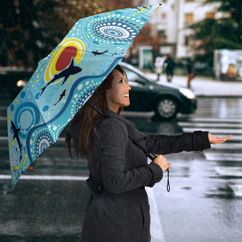 World Ocean Day Aboriginal Arts Indigenous Umbrella Dancing Under Moonlight