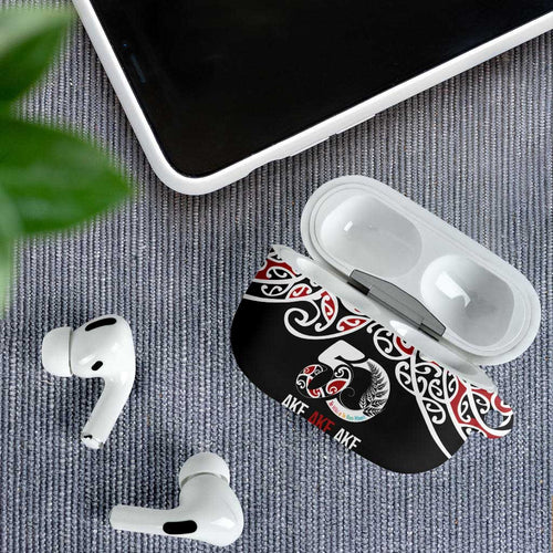 Kia Kaha Te Reo Maori AirPods Case 50 Years Mo Ake Tonu Te Reo - Aussie Hoodie