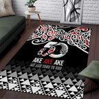 Kia Kaha Te Reo Maori Area Rug 50 Years Mo Ake Tonu Te Reo - Aussie Hoodie