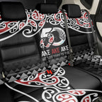 Kia Kaha Te Reo Maori Back Car Seat Cover 50 Years Mo Ake Tonu Te Reo - Aussie Hoodie