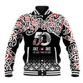 Kia Kaha Te Reo Maori Baseball Jacket 50 Years Mo Ake Tonu Te Reo - Aussie Hoodie