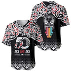 Kia Kaha Te Reo Maori Baseball Jersey 50 Years Mo Ake Tonu Te Reo - Aussie Hoodie