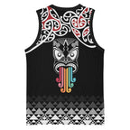 Kia Kaha Te Reo Maori Basketball Jersey 50 Years Mo Ake Tonu Te Reo - Aussie Hoodie