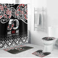 Kia Kaha Te Reo Maori Bathroom Set 50 Years Mo Ake Tonu Te Reo - Aussie Hoodie