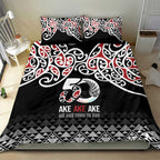 Kia Kaha Te Reo Maori Bedding Set 50 Years Mo Ake Tonu Te Reo - Aussie Hoodie