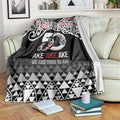 Kia Kaha Te Reo Maori Blanket 50 Years Mo Ake Tonu Te Reo - Aussie Hoodie