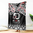 Kia Kaha Te Reo Maori Blanket 50 Years Mo Ake Tonu Te Reo - Aussie Hoodie
