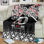 Kia Kaha Te Reo Maori Blanket 50 Years Mo Ake Tonu Te Reo - Aussie Hoodie