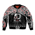 Kia Kaha Te Reo Maori Bomber Jacket 50 Years Mo Ake Tonu Te Reo - Aussie Hoodie