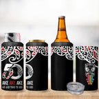 Kia Kaha Te Reo Maori 4 in 1 Can Cooler Tumbler 50 Years Mo Ake Tonu Te Reo - Aussie Hoodie