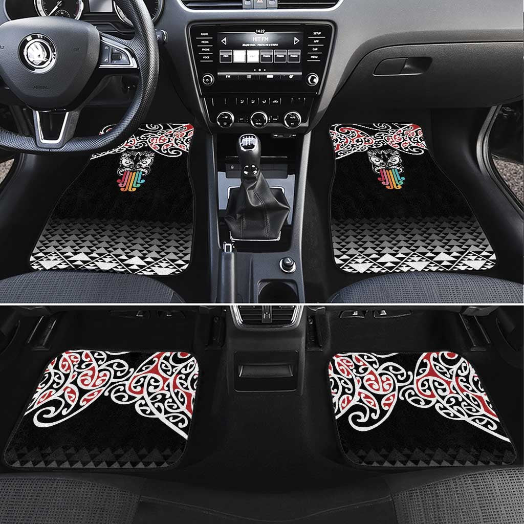 Kia Kaha Te Reo Maori Car Mats 50 Years Mo Ake Tonu Te Reo - Aussie Hoodie