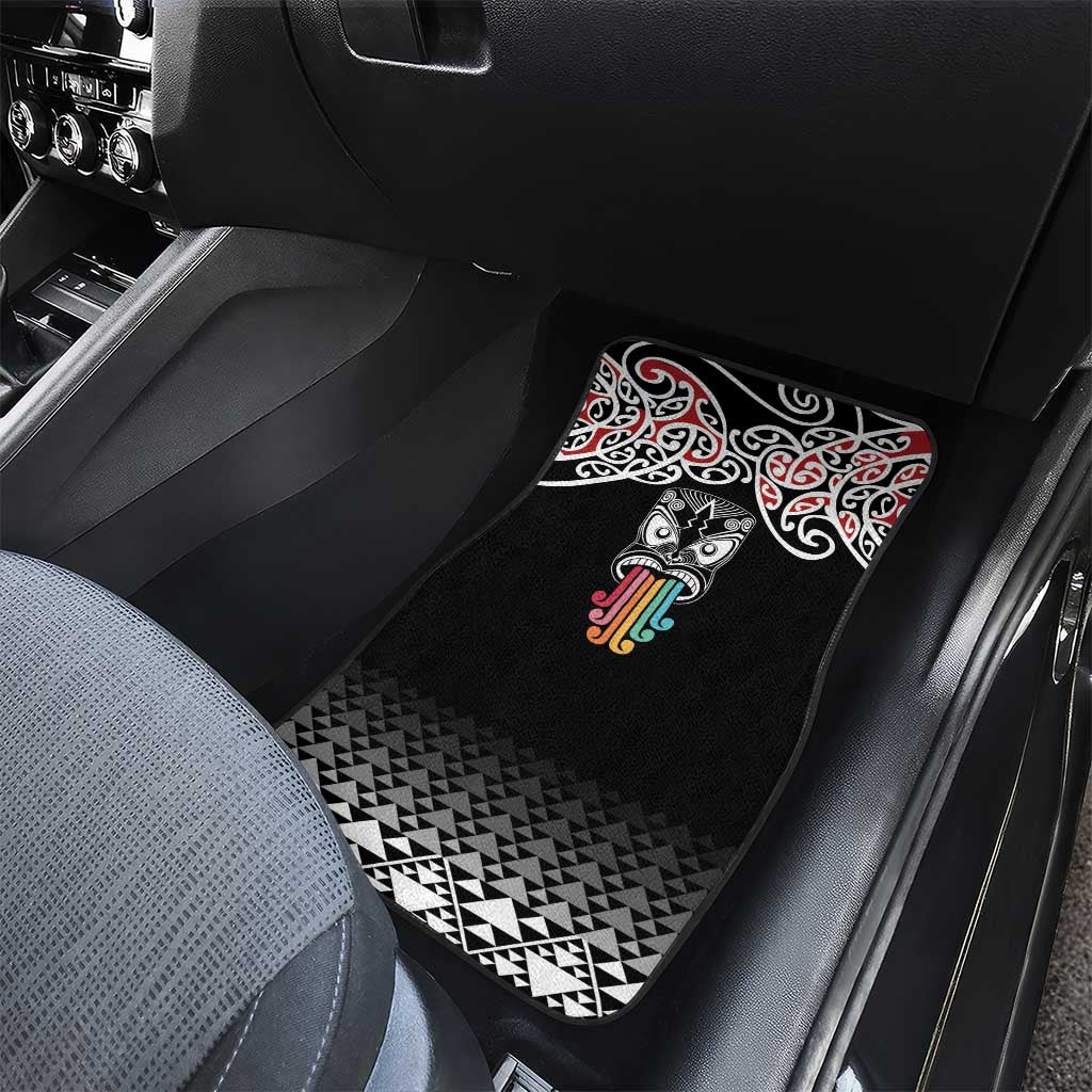 Kia Kaha Te Reo Maori Car Mats 50 Years Mo Ake Tonu Te Reo - Aussie Hoodie