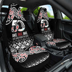 Kia Kaha Te Reo Maori Car Seat Cover 50 Years Mo Ake Tonu Te Reo - Aussie Hoodie