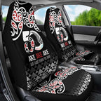 Kia Kaha Te Reo Maori Car Seat Cover 50 Years Mo Ake Tonu Te Reo - Aussie Hoodie