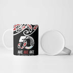Kia Kaha Te Reo Maori Ceramic Mug 50 Years Mo Ake Tonu Te Reo - Aussie Hoodie