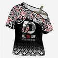 Kia Kaha Te Reo Maori Cross Shoulder Shirt 50 Years Mo Ake Tonu Te Reo - Aussie Hoodie