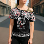 Kia Kaha Te Reo Maori Cross Shoulder Shirt 50 Years Mo Ake Tonu Te Reo - Aussie Hoodie