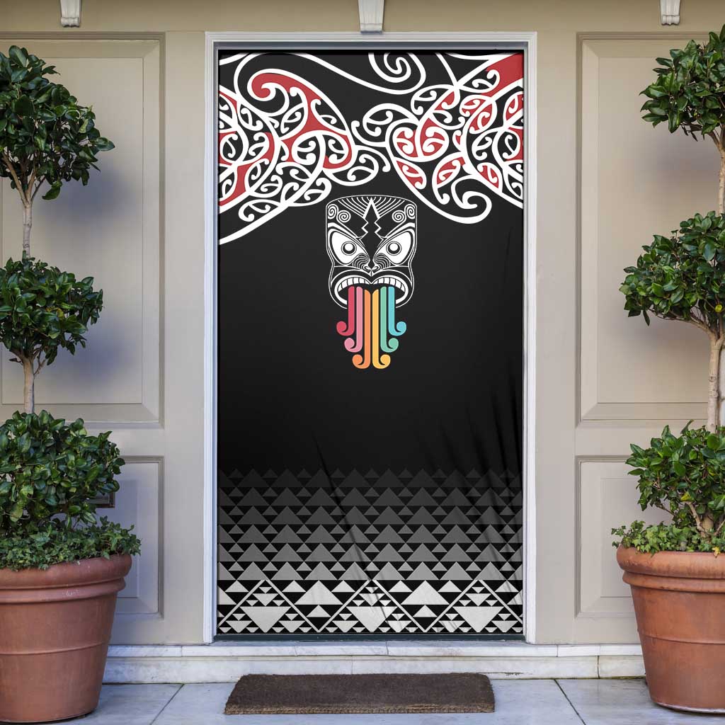 Kia Kaha Te Reo Maori Door Cover 50 Years Mo Ake Tonu Te Reo - Aussie Hoodie