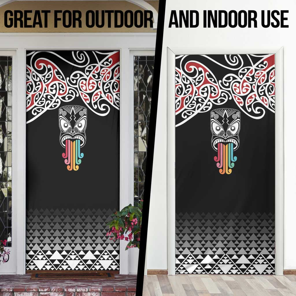 Kia Kaha Te Reo Maori Door Cover 50 Years Mo Ake Tonu Te Reo - Aussie Hoodie