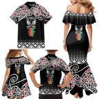 Kia Kaha Te Reo Maori Family Matching Mermaid Dress and Hawaiian Shirt 50 Years Mo Ake Tonu Te Reo - Aussie Hoodie